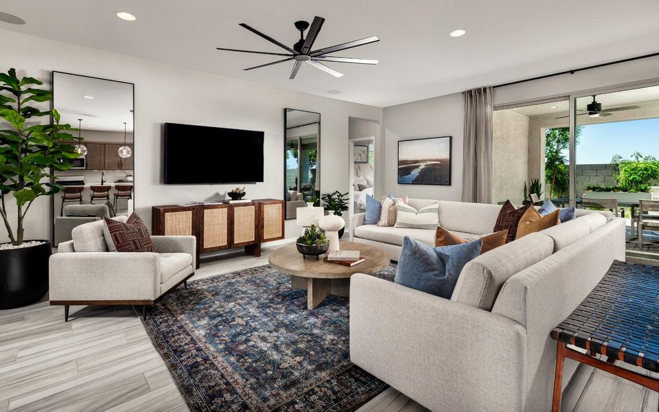 Furnished interior view inside a new home in Blossom Rock, Apache Junction (Image 7).