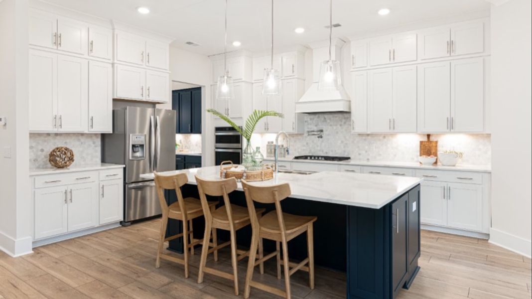 Representative furnished interior of a home built from the Keeneland II by DRB Homes in Ballam Oaks, Mount Pleasant (Image 3).