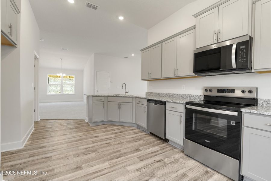 Furnished interior view inside a new home in , Green Cove Springs (Image 6).