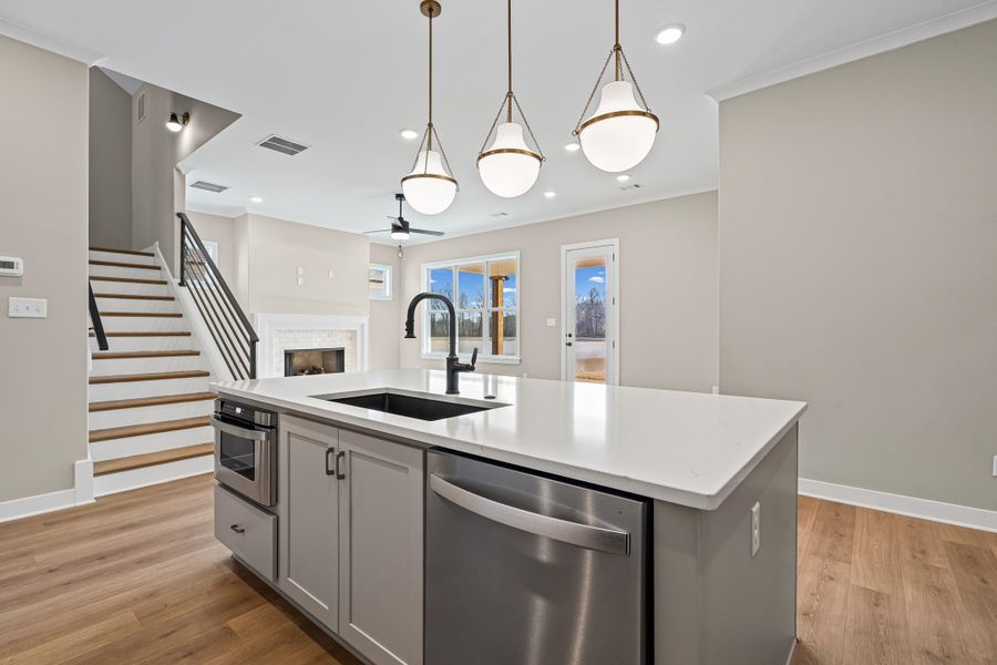 Furnished interior view inside a new home in Lockwood, Collierville (Image 8).