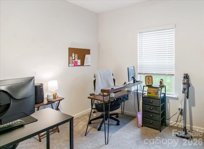 2nd bedroom currently used as in home office 2nd bedroom currently used as in home office