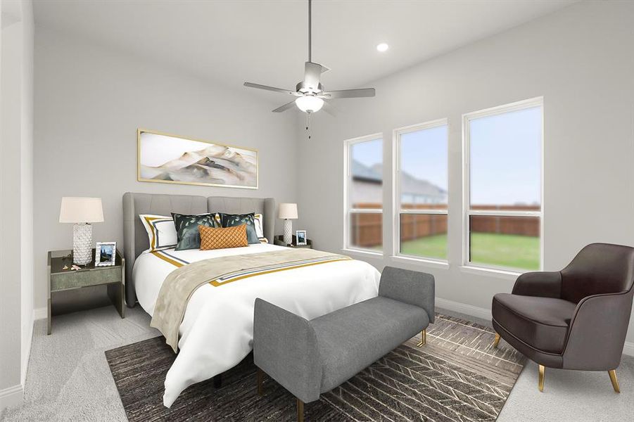 Furnished interior view inside a new home in Talia, Mesquite (Image 15). Furnished interior view inside a new home in Talia, Mesquite (Image 15).