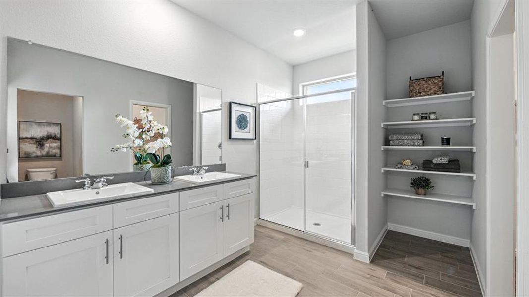 Furnished interior view inside a new home in Vista Park, Decatur (Image 18).