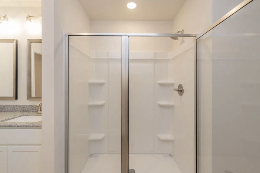 Furnished interior view inside a new home in Old Shoals, Monetta (Image 11).