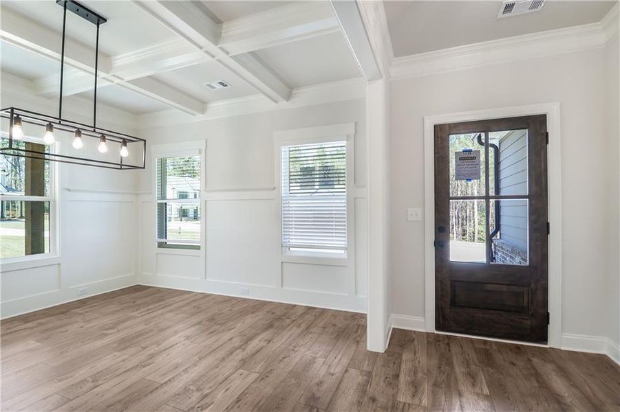 Spacious, unfurnished interior of a new home in Red Oak Ridge, Loganville (Image 17). Spacious, unfurnished interior of a new home in Red Oak Ridge, Loganville (Image 17).