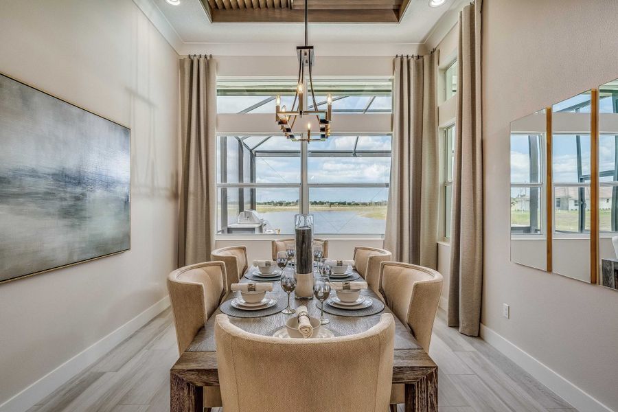 Furnished interior view inside a new home in Bent Pine Preserve, Vero Beach (Image 10). Furnished interior view inside a new home in Bent Pine Preserve, Vero Beach (Image 10).