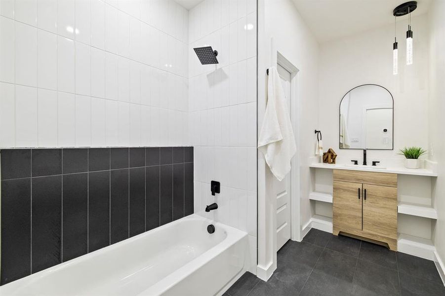 Furnished interior view inside a new home in , Mesquite (Image 31).