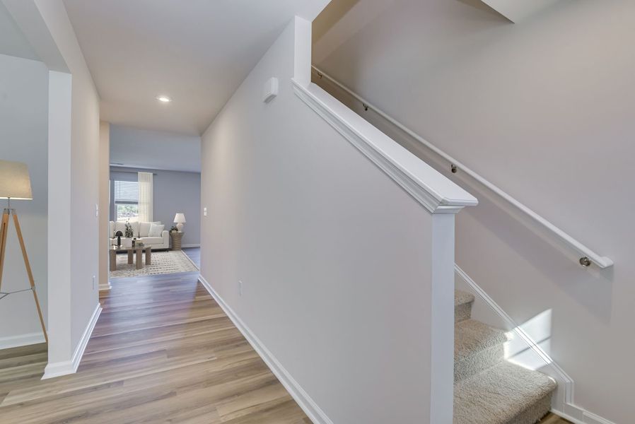 Spacious, unfurnished interior of a new home in Essence at Victorywoods Village, Columbia (Image 16).