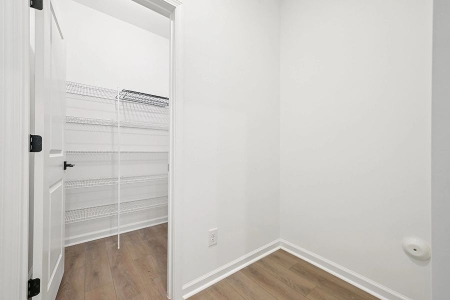 Pantry featuring AW Collection® Oxford - Elegant functionality with natural flow Pantry featuring AW Collection® Oxford - Elegant functionality with natural flow