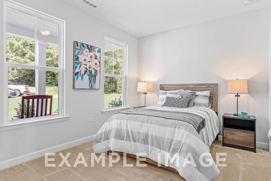 Representative furnished interior of a home built from the The Chestnut by Davidson Homes LLC in Wendell Ridge, Wendell (Image 15).