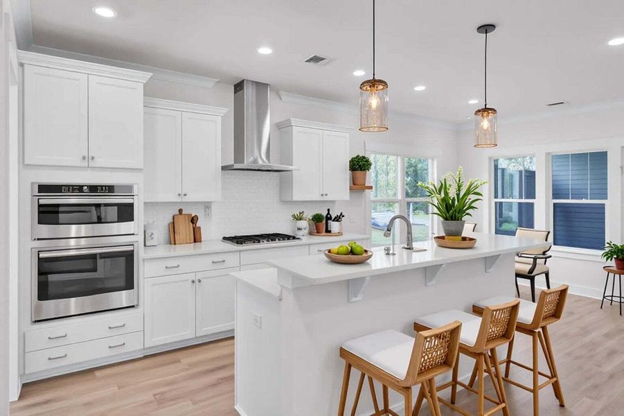 Furnished interior view inside a new home in Six Oaks, Summerville (Image 6).