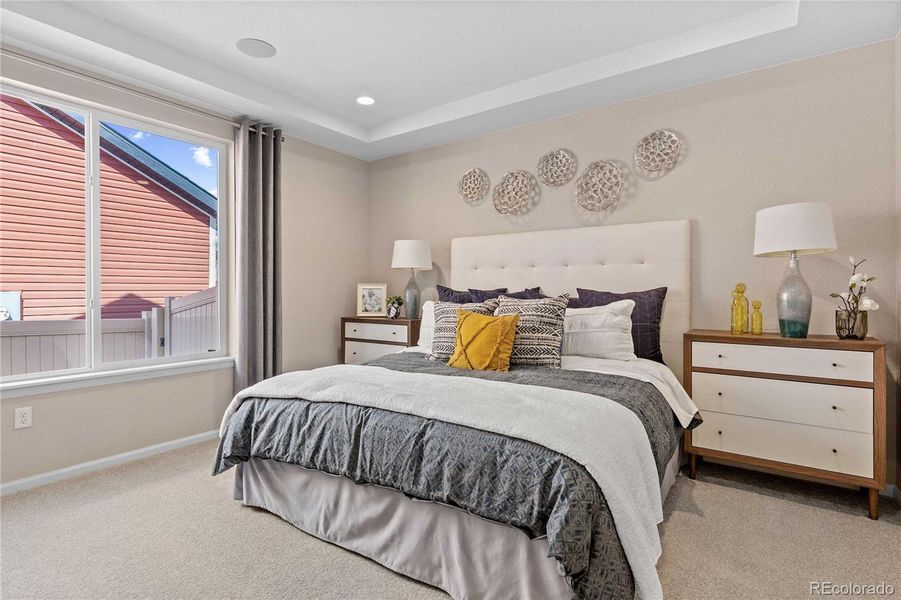 Furnished interior view inside a new home in , Aurora (Image 19).