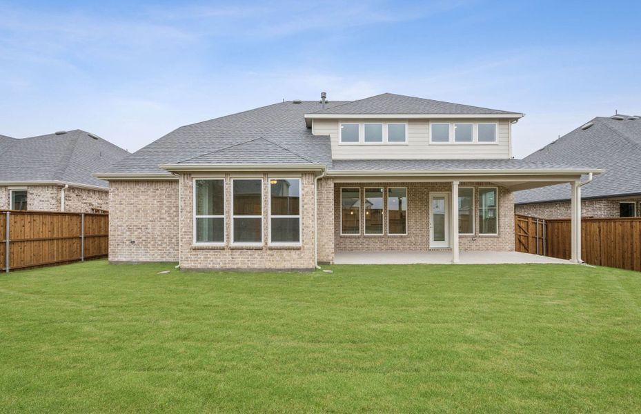 Representative exterior details of a home built from the Electra by Pulte Homes in Pinnacle at Legacy Hills, Celina (Image 3).
