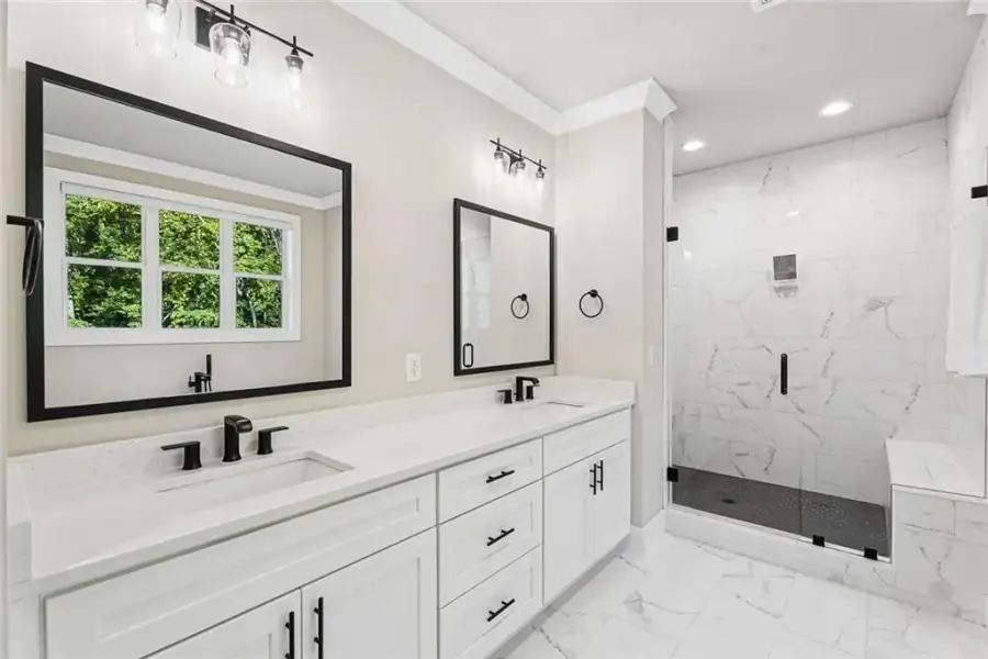 Furnished interior view inside a new home in , Smyrna (Image 15).