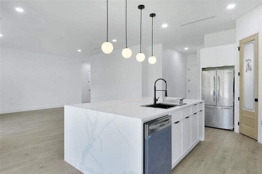 Furnished interior view inside a new home in , Fort Worth (Image 13).