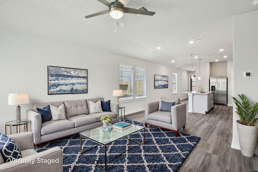 Photo is not of the actual home but is an inspirational photo of builder’s model home and may depict options, furnishings, and/or decorator features that are not included. Photo is not of the actual home but is an inspirational photo of builder’s model home and may depict options, furnishings, and/or decorator features that are not included.