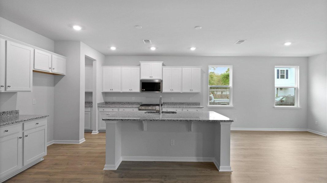 Furnished interior view inside a new home in Founders Corner, Summerville (Image 12).