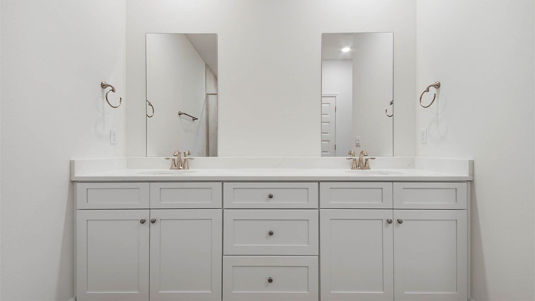 Representative furnished interior of a home built from the Delray by D.R. Horton in Caballeros Estates At Hombre, Panama City Beach (Image 12).