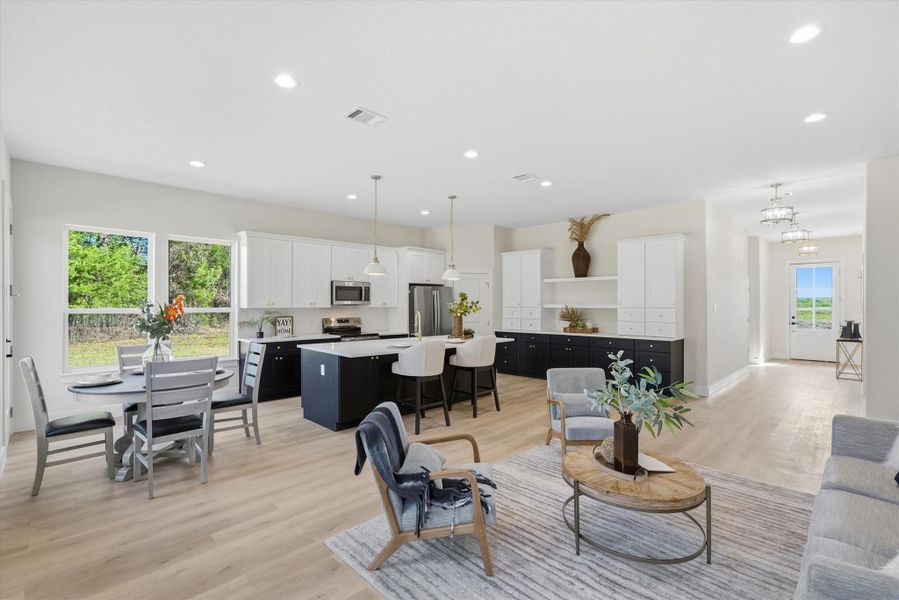 Furnished interior view inside a new home in , Van (Image 16).