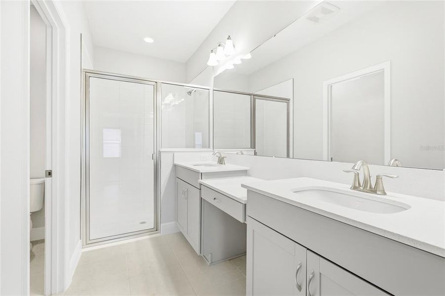 Furnished interior view inside a new home in Crosswind Point, Parrish (Image 9).