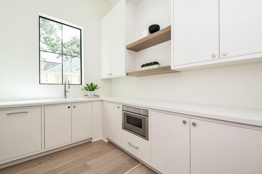 Furnished interior view inside a new home in , Houston (Image 15).