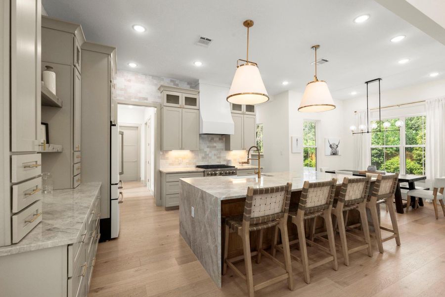 Furnished interior view inside a new home in , Tomball (Image 27).