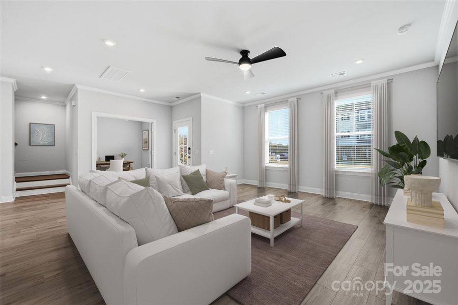 Furnished interior view inside a new home in Tillery at Wilson Farms, Fort Mill (Image 19).