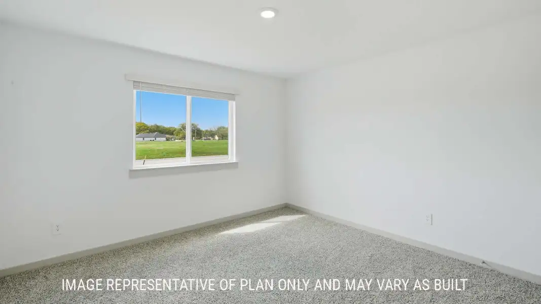 Representative unfurnished interior of a home built from the Elgin by D.R. Horton in Woodland Park, Beaumont (Image 18).