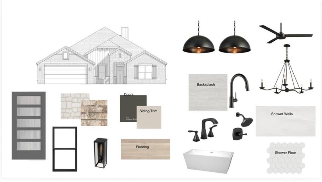 Sample of building materials used in homes in , Abilene (Image 3).