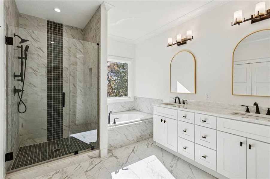 Furnished interior view inside a new home in , Marietta (Image 7). Furnished interior view inside a new home in , Marietta (Image 7).