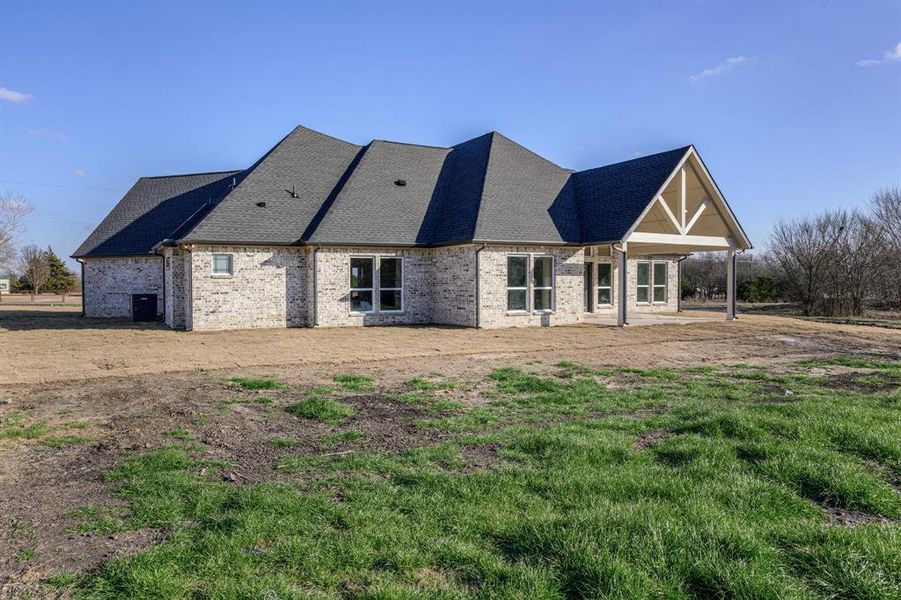 Exterior details and patio area of a home in , Farmersville (Image 26).