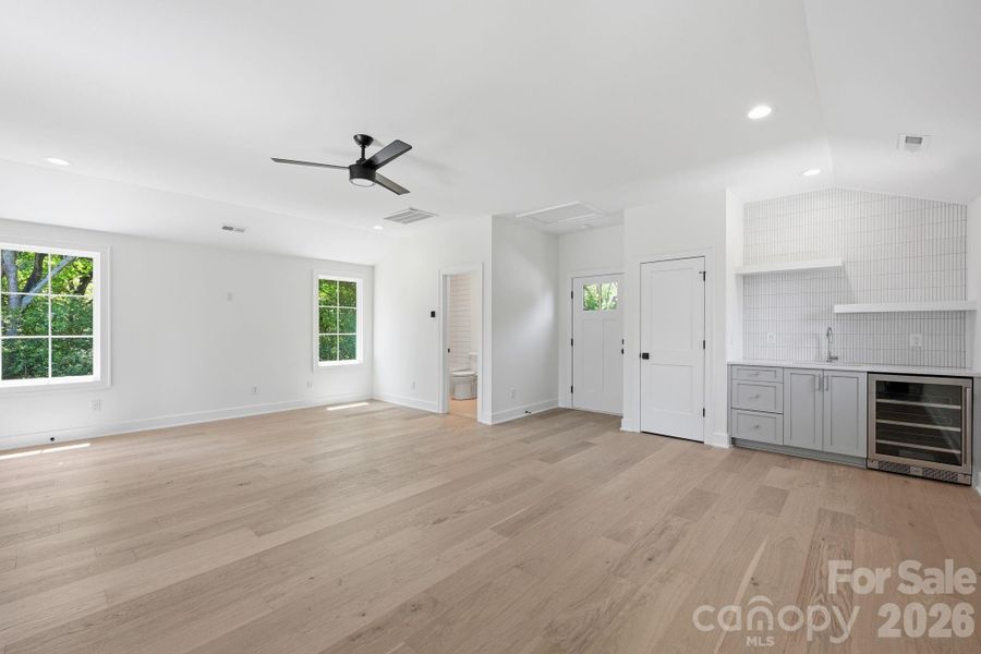 full bathroom and wet bar in finished space above garage full bathroom and wet bar in finished space above garage