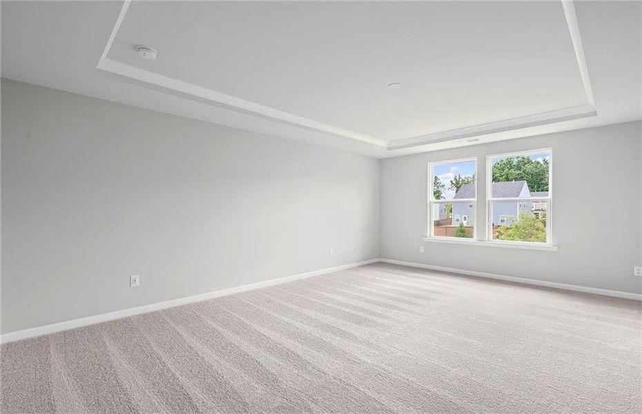 Spacious, unfurnished interior of a new home in Hawthorne Ridge, McDonough (Image 17).