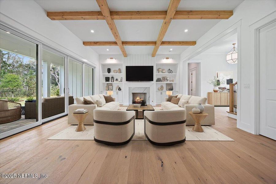 Furnished interior view inside a new home in , Ponte Vedra (Image 6).