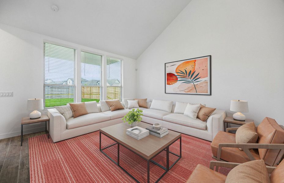 Furnished interior view inside a new home in Lago Mar, Texas City (Image 14). Furnished interior view inside a new home in Lago Mar, Texas City (Image 14).
