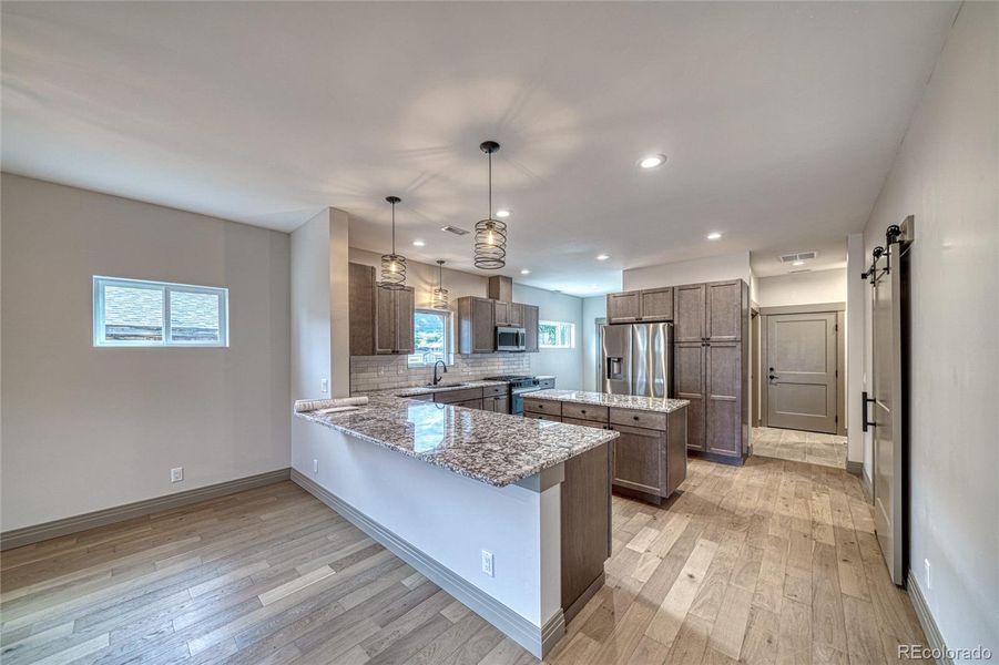 Easy access to the garage with a bonus mud room/ flex space.