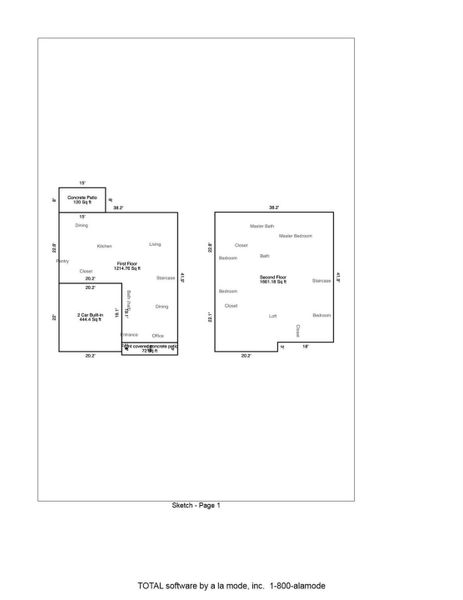 2D floor plan layout of this home in Secrest Commons, Monroe, NC (Image 3).
