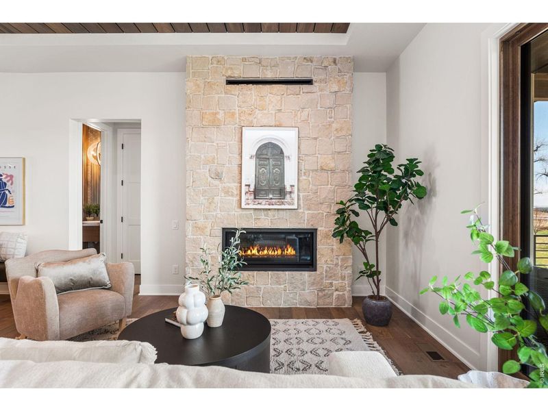 Furnished interior view inside a new home in , Timnath (Image 3).