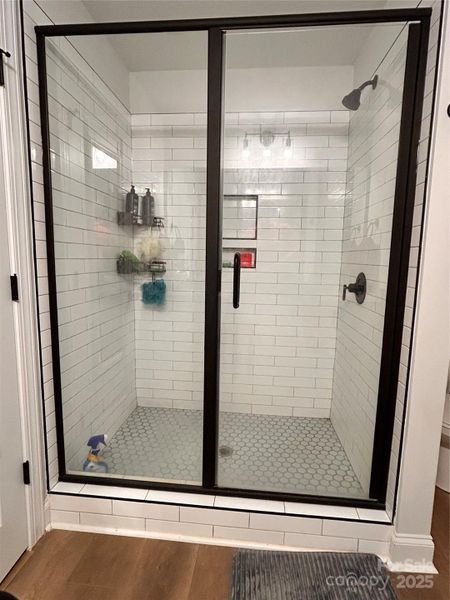 Close-up of interior finishes inside a home in , Kings Mountain (Image 17).