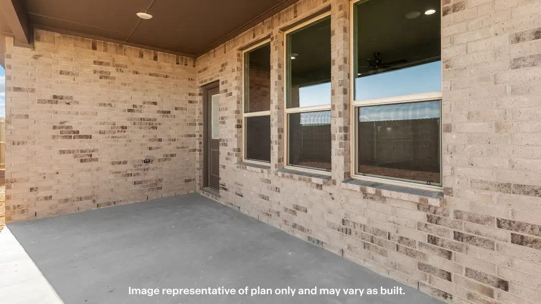 Representative exterior details of a home built from the Live Oak by D.R. Horton in Homestead at Parks Bell Ranch, Odessa (Image 3). Representative exterior details of a home built from the Live Oak by D.R. Horton in Homestead at Parks Bell Ranch, Odessa (Image 3).