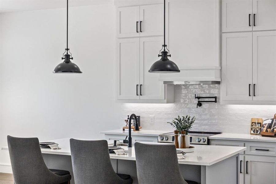 Furnished interior view inside a new home in , Quinlan (Image 13).