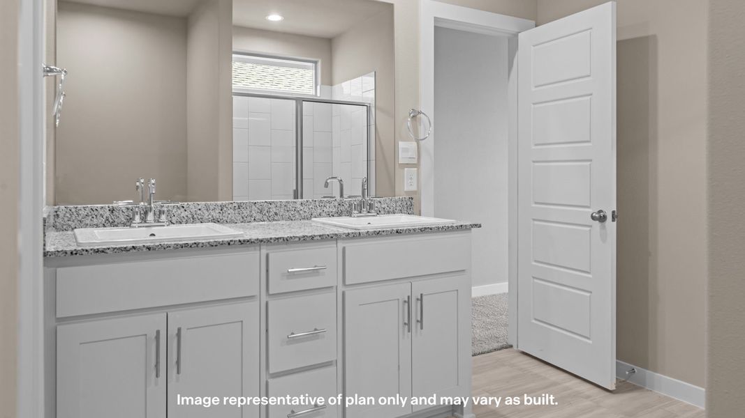 Furnished interior view inside a new home in Homestead at Parks Bell Ranch, Odessa (Image 7).