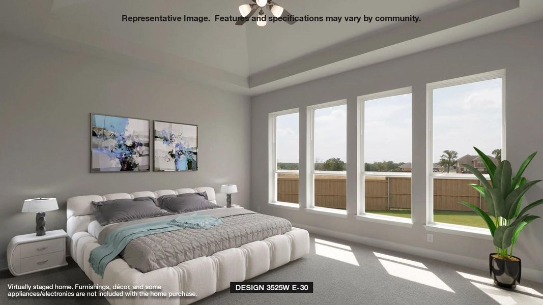 Furnished interior view inside a new home in Valencia 70', Manvel (Image 10). Furnished interior view inside a new home in Valencia 70', Manvel (Image 10).