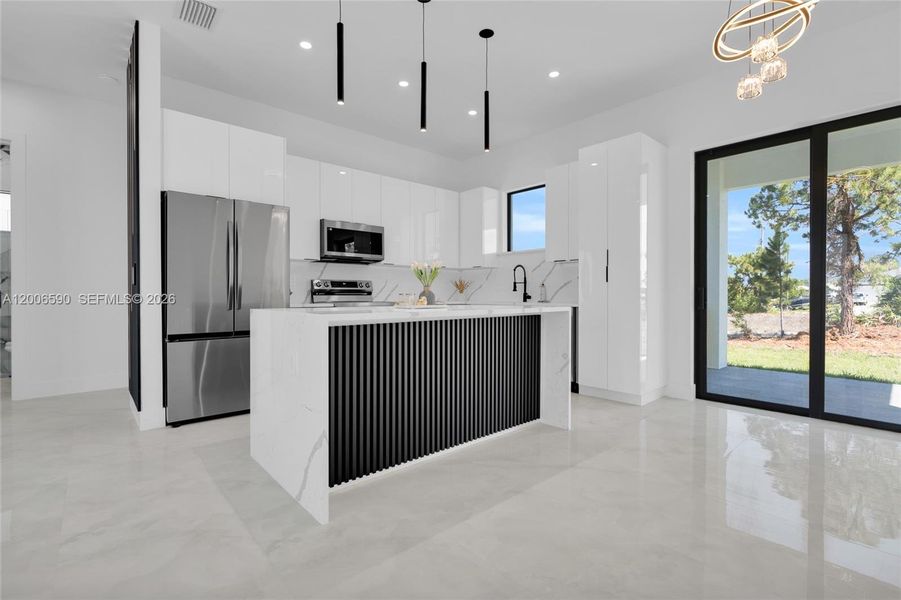 Furnished interior view inside a new home in , Lehigh Acres (Image 19).