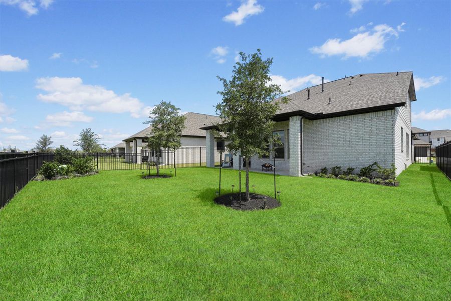 Front exterior of a new home in , Cypress, TX, highlighting curb appeal (Image 1). Front exterior of a new home in , Cypress, TX, highlighting curb appeal (Image 1).