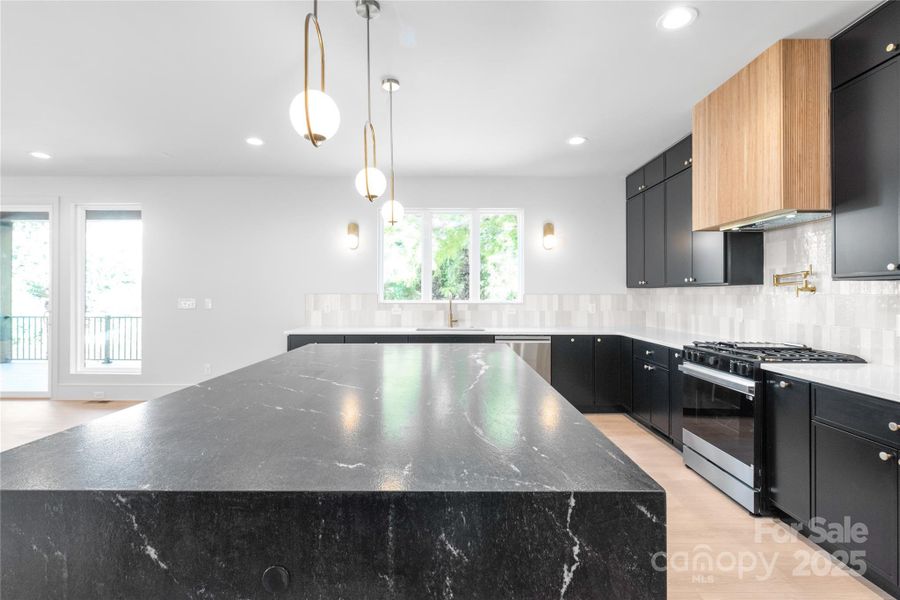 Furnished interior view inside a new home in , Charlotte (Image 9).