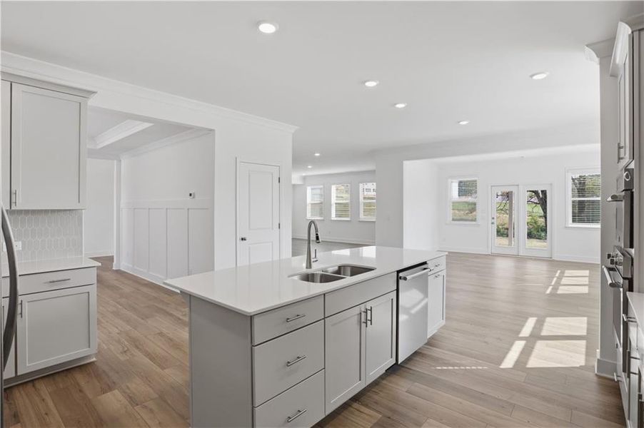 Furnished interior view inside a new home in Deer Valley, Canton (Image 2).
