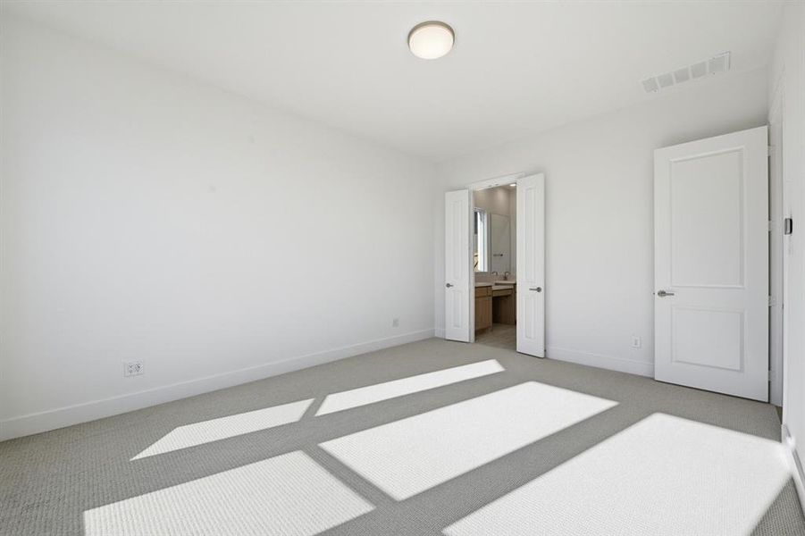 Spacious, unfurnished interior of a new home in Wildflower Ranch: 50ft. lots, Dish (Image 29). Spacious, unfurnished interior of a new home in Wildflower Ranch: 50ft. lots, Dish (Image 29).