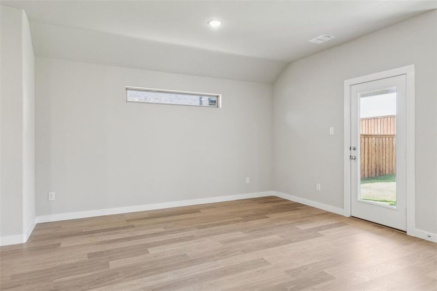 Spacious, unfurnished interior of a new home in Madero, Haslet (Image 34). Spacious, unfurnished interior of a new home in Madero, Haslet (Image 34).