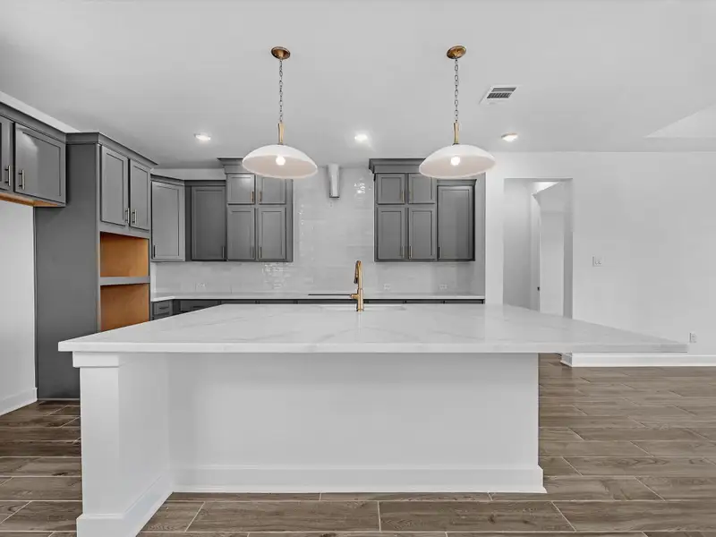 Furnished interior view inside a new home in Grange - 55', Katy (Image 5). Furnished interior view inside a new home in Grange - 55', Katy (Image 5).